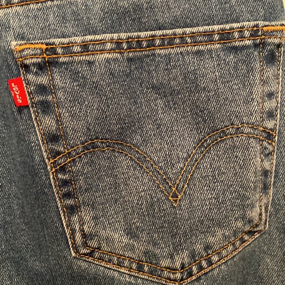 Levi's Men’s 505 36 x 30 Stoned Washed Jeans - Picture 3 of 6